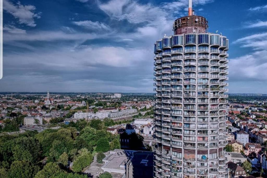 Suite-Xxi City View Hotelturm Augsburg Buitenkant foto